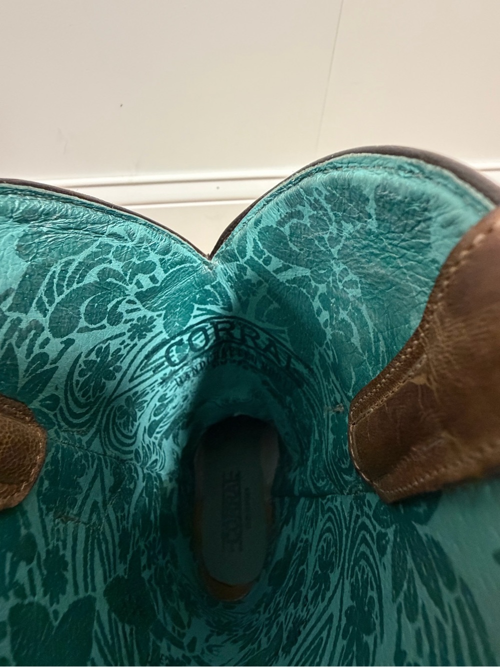 Corral Glitter Inlay Cowboy Boots - Picture 5 of 6